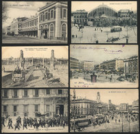SPAIN: MADRID: 46 Old Postcards With Very Interesting Views, General Quality Is Fine To VF, Very Good Lot With High Reta - Granada