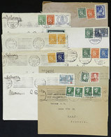 FINLAND: 7 Covers Sent To Switzerland Between 1931/37 + 2 Norway Covers, VF Quality! - Covers & Documents