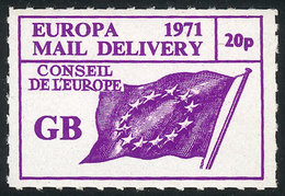 GREAT BRITAIN: 20p. Stamp Of 1971, Topic Europa, MNH, Excellent Quality! - Altri & Non Classificati