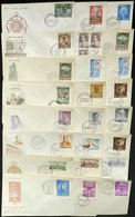 INDIA: 40 FDC Covers Of 1960/1965, Very Thematic, VF Quality! - Autres & Non Classés