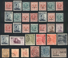 ITALY: Very Interesting Lot Of Scarce Stamps, Most Mint And Almost All With Original Gum And Of VF Quality, Of The Aegea - Lotti E Collezioni