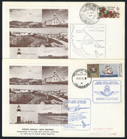 FALKLAND ISLANDS/MALVINAS: 15/NO/1972 C.Rivadavia - Port Stanley - C.Rivadavia, LADE Special Flight Commemorating The In - Falklandeilanden