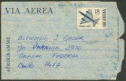 FALKLAND ISLANDS/MALVINAS: "18P. Aerogram Sent By A Soldier On The Islands To His Family In Buenos Aires On 16/AP/1982.  - Islas Malvinas