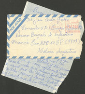 FALKLAND ISLANDS/MALVINAS: FALKLANDS WAR: Cover (with Its Long Original Letter) To A Soldier In Puerto Argentino (Stanle - Falkland