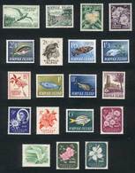 NORFOLK: Yvert 26/44, Birds, Fish And Flowers, Complete Set Of 19 Values, Excellent Quality! - Sin Clasificación