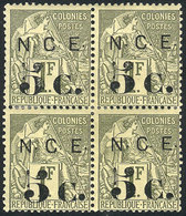 NEW CALEDONIA: Yvert 9, Block Of 4 Mint Original Gum, Excellent Quality! - Sonstige & Ohne Zuordnung