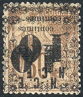NEW CALEDONIA: Yvert 12c, With DOUBLE INVERTED OVERPRINT Variety, VF! - Sonstige & Ohne Zuordnung