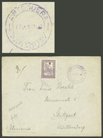 PARAGUAY: 17/JUN/1929 ANTEQUERA - Germany, Cover Franked With 1.50P., VF Quality, Rare Postmark! - Paraguay