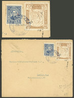 PARAGUAY: 14/JA/1934 COLONIA INDEPENDENCIA - Germany, Cover Franked With 2.50P. And Rare Postmark, With Transit Backstam - Paraguay