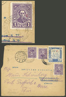 PARAGUAY: 3/JUN/1936 COLONIA NUEVA AUSTRALIA - Germany, Cover Franked With 4.50P. And Cancelled With This Very Rare Mark - Paraguay