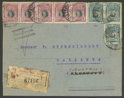 PERU: Circa 1920, Cover Front Sent From Paita To Austria With Attractive Large Postage Of 50c., VF! - Peru