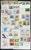 SAN MARINO: 32 Covers And Cards Of Varied Periods, Most FDC, Very Thematic! - Altri & Non Classificati