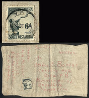SOUTH AFRICA: Cloth Bag That Contained SAMPLES Sent From Mariental To Argentina (circa FE/1953) Franked With 6p., Fine Q - Andere & Zonder Classificatie