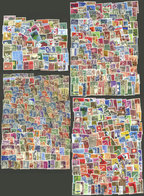 SWITZERLAND: Envelope With Interesting Lot Of SEVERAL HUNDREDS Stamps Of Varied Periods, Used Or Mint (they Can Be Witho - Collections