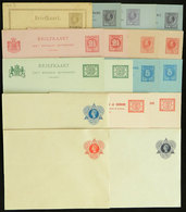 SURINAME: 17 Old Unused Postal Stationeries, All Different, Fine To Excellent Quality, 7 Are Postal Cards With Paid Repl - Surinam