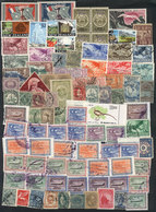 WORLDWIDE: Lot Of Stamps Of Varied Periods And Countries, Used Or Mint (without Gum, With Gum And Hinge Marks, Or MNH),  - Sonstige & Ohne Zuordnung