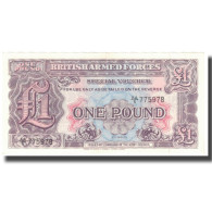 Billet, Grande-Bretagne, 1 Pound, Undated (1948), KM:M22a, NEUF - Fuerzas Armadas Británicas & Recibos Especiales