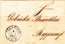 Austria 1874 - A Beautifully Preserved Letter From 1847 - FELDBACH - ...-1850 Voorfilatelie