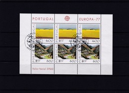 Europa Cept, Portugal, Block 20, Gest. (K 3466) - 1977