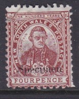 New South Wales 1888 SG 255s P. 11x12 Mint Hinged SPECIMEN (torn Corner) - Ungebraucht