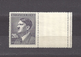 Bohemia & Moravia 1942 MNH ** Mi 108 Zf Sc 81 Hitler. Coupon Right. - Unused Stamps
