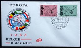 Belgium  1965 EUROPA / CEPT    Minr.1399-1400    ( Lot 6598 ) - 1961-1970