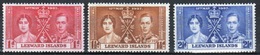 Leeward Islands 1937 George VI Set Of Stamps To Celebrate The Coronation. - Leeward  Islands