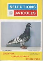 SELECTIONS AVICOLES AVICULTURE COLOMBICULTURE CUNICULTURE  SEPTEMBRE 1989  N° 282 - Animaux