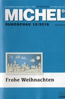 MICHEL Briefmarken Rundschau 12/2018 New 6€ Stamp Of The World Catalogue/magacine Of Germany ISBN 978-3-95402-600-5 - German (from 1941)