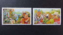 POLYNESIE - Année 2014 - Yvert  N° 1054-1055 ** Neufs Sans Charnière - Unused Stamps