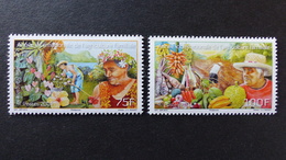 POLYNESIE - Année 2014 - Yvert  N° 1054-1055 ** Neufs Sans Charnière - Neufs