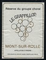 Rare // Etiquette De Vin // Musique // Mon-sur-Rolle, Groupe Choral "Grappillon à Rolle - Music