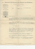 RAPPEL JOURNAL OFFICIEL 23-9-1939 -DECRET POUR  OPERATION DE RAVITAILLEMENT-ESSENCE -PETROLE ET GAS-OIL-4 PAGES - Wetten & Decreten