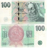 Czech. Republic   Newly Issued 100 Kroner. 2018.  UNC - Tchéquie