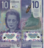 CANADA Newly Issued $ 10     Polimer   "Commemorative"   2018      UNC - Canada
