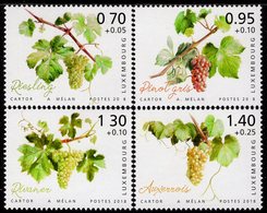 Luxembourg - 2018 - Mosel Wine Region - Mint Stamp Set With Charity Surcharge - Unused Stamps