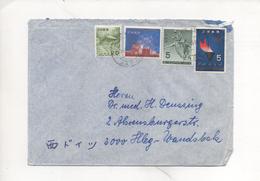 Japan Letter To Germany 21/12/65 - Covers & Documents