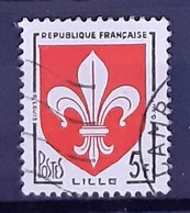 FRANCE - Variété - N°1230g - LILLO - E Déformé - Blason De Lille - Oblitéré (o) - Gebraucht