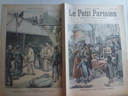 Journal Le Petit Parisien 11 Janvier 1903 727 Affaire Humbert Embarquement Forçats De Gyuane - Le Petit Parisien