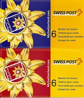 SWITZERLAND, 2002, Booklet 129/30,  Turism-booklets - Markenheftchen