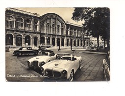 M7703 PIEMONTE Torino AUTO STAZIONE 1958 Viaggiata Manca Francobollo - Stazione Porta Nuova