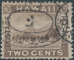 Hawaii 1894 TWO CENTS , Used - Hawaii