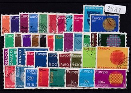 Europa Cept, Kpl. Jahrgang 1970, Gest. (K 3484) - Años Completos