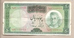 Iran - Banconota Circolata Da 50 Rials P-85a - 1969 - Irán