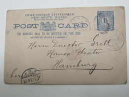 NSW , Postcard Send To Germany - Lettres & Documents