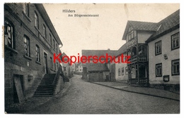 Hilders 1923, Am Bürgermeisteramt - Nach Bingerbrück - Hilders
