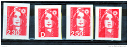France    1 4 Marianne De Carnet  Neuf ** TB MNH Sin Charnela Faciale 2.05 - Unused Stamps