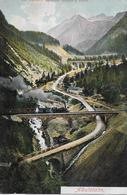 ALBULA - BAHN → Dampfzug Auf Den Viadukten Zwischen Bergün & Preda Anno 1904 - Bergün/Bravuogn