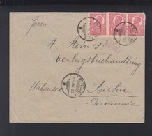 Romania Cover 1922 Botosani To Berlin - Storia Postale