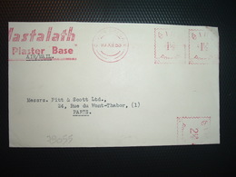 LETTRE EMA N à 1 1/2 D + 1 1/2 D + 2 1/2 D Du 10 XII 53 CLUAIN DOLOAIN + Mastalath Plaster Base - Storia Postale